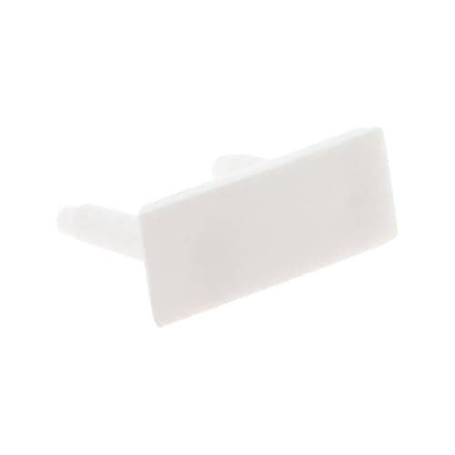 Caches prises Zenitech blanc pour meubles Blancs fonctionnels et modernes Lot de 6 adapté à tout intérieur contemporary
