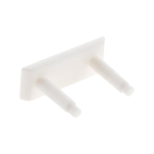 Caches prises Zenitech blanc pour meubles Blancs fonctionnels et modernes Lot de 6 adapté à tout intérieur contemporary