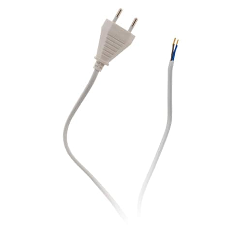 Zenitech Interrupteur Luminaire Blanc - Salon - Intérieur - Facile à Installer - 1,5m