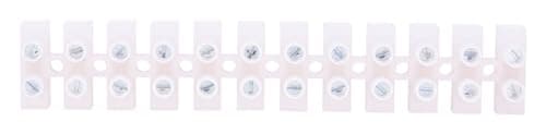 Zenitech Barrette de connexion haute température pour câbles 6mm² -110°C max - Électromécanique sécuritaire - 6 pièces