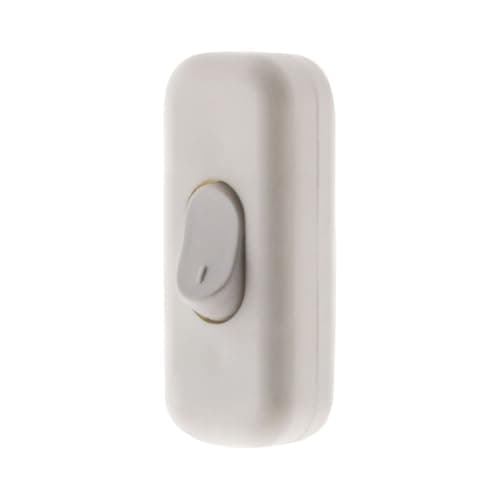 Zenitech Interrupteur 2A Bipolaire Blanc Élégant Pour Intérieur Design Fonctionnel 4PC