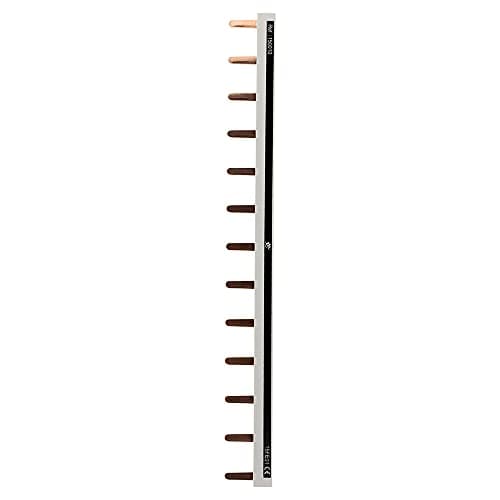 Zenitech - Peigne de raccordement universel 13 modules - Acier - Compatible disjoncteurs automatiques ou à vis - Install