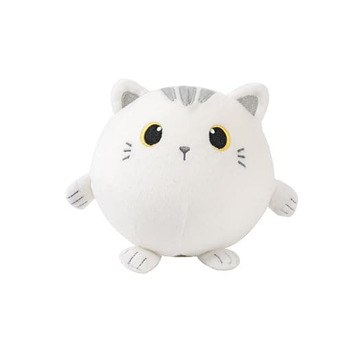 I-TOTAL® - Coussin Doux Squishy en Mousse à Mémoire de Shaped Form Siamese Cat, Coussin Relaxant pour Adultes, Idéal en — White Cat