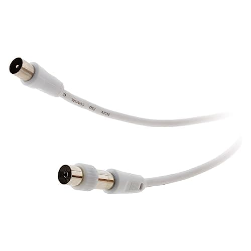 Zenitech Prolongateur TV HDMIMâle/Mâle 2m + Adaptateur F/F Durable Multi-usage