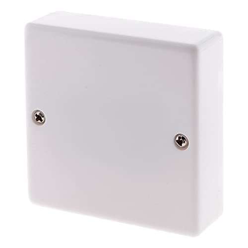 Zenitech Boîtier de répartition 12 ports - Blanc pour maison et bureau, installation rapide, robuste et compatible avec