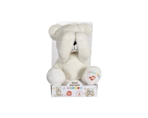Gipsy Peluche À Fonction Ourson Coucou Tout Doux Pour Enfants - Idéal Pour Dormir - 25 Cm