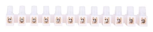 Zenitech Barrette de connexion haute température pour câbles 6mm² -110°C max - Électromécanique sécuritaire - 6 pièces