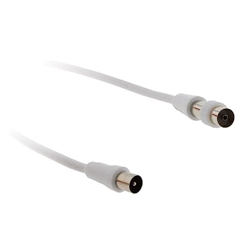 Zenitech Prolongateur TV HDMIMâle/Mâle 2m + Adaptateur F/F Durable Multi-usage