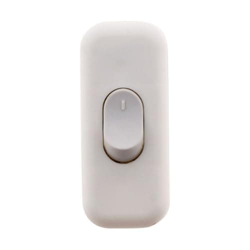 Zenitech Interrupteur 2A Bipolaire Blanc Élégant Pour Intérieur Design Fonctionnel 4PC