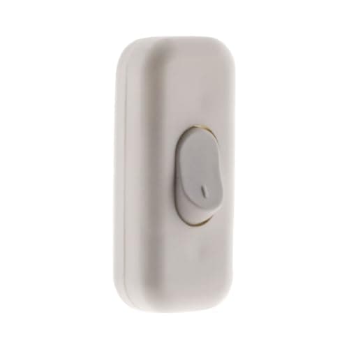 Zenitech Interrupteur 2A Bipolaire Blanc Élégant Pour Intérieur Design Fonctionnel 4PC