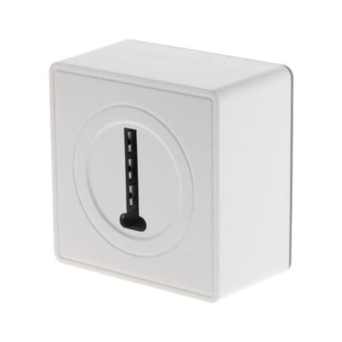 Prise téléphone Zenitech 8 plots en saillie Blanc Vulco - Fonctionnel et pratique pour toute la famille - Idéal pour le