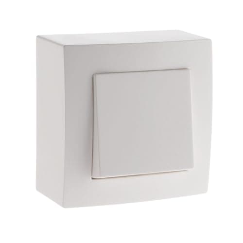 Interrupteur complet va-et-vient Zenitech 10A Presto pour domicile