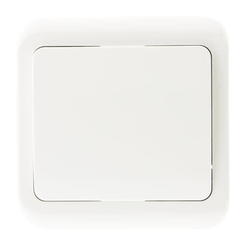 Zenitech Interrupteur_simple_encastré_Blanc_Antaria
