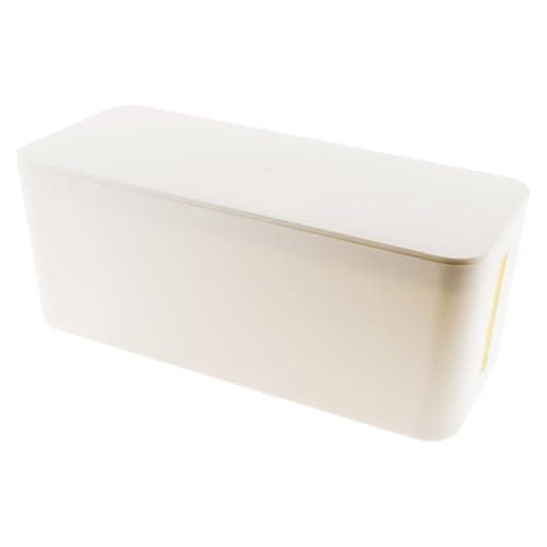 Cache Multiprise Boie Blanc 12 Ports - Protection contre les surtensions pour Utilisation Maison et Bureau, Zenitech