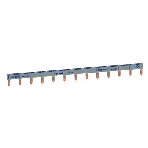 Peigne d'alimentation horizontale Legrand pour Uni et Uni + neutre - 13 modules