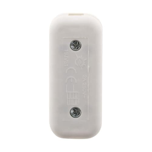 Zenitech Interrupteur 2A Bipolaire Blanc Élégant Pour Intérieur Design Fonctionnel 4PC