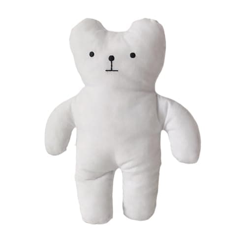 Ours en Peluche Apaisant pour Bébé - Doudou Nuit Comfortable - Cadeau Enfants Garçon Fille
