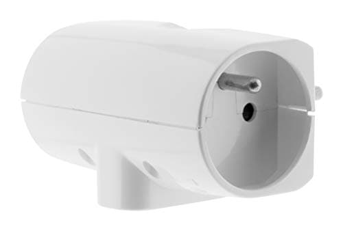 Multiprise Zenitech 2P 6A + 2P+T 16A Blanc