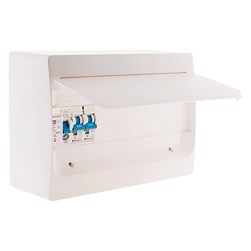 Electrique Zenitech Coffret 1 rangée 13 modules extension sécuritaire facilement utilisable Maison et jardin