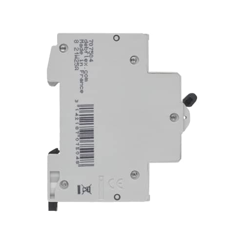 DEBFLEX - Disjoncteur 20A Phase + Neutre 3KA Gris - Installation Tableau Électrique - Certifié NF