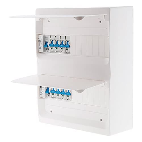 Zenitech - Coffret électrique 26 modules T1/T2 pour professionnels - 8 disjoncteurs sécurisés