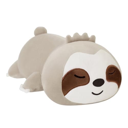 SQEQE Sloth Plush Weighted pour Anxiété, Jouet en Peluche Sloth Weighted pour Enfants et Adultes, Idéal como Sommeil et