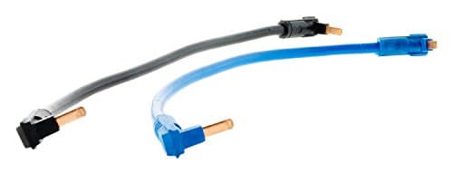 Zenitech Lot de 2 Cordons de repiquages Phase + Neutre pour Électriciens Professionals en Réparation