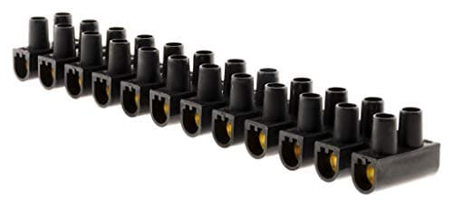 Zenitech - Barrette à cheveux noir pour femmes - cheveux courts - coiffure facile - 12 plots - 16mm² — Noir
