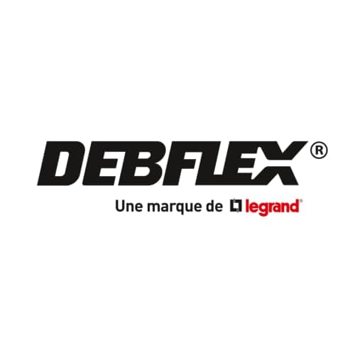 DEBFLEX - Disjoncteur 20A Phase + Neutre 3KA Gris - Installation Tableau Électrique - Certifié NF