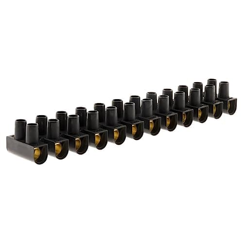 Zenitech - Barrette à cheveux noir pour femmes - cheveux courts - coiffure facile - 12 plots - 16mm²