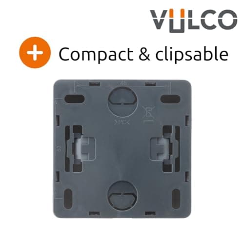 Zenitech InterrupteurSimpleComplet vaetvient10AensaillieBlancVulco
