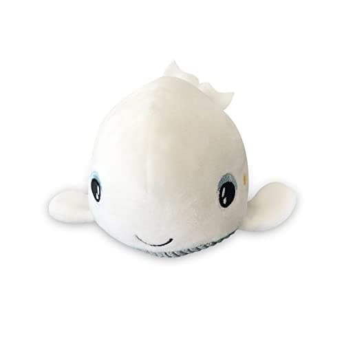 Pabobo Veilleuse Baleine Shakies Enfant & Bébé Lumière Douce Portable Secouer pour Allumer Minuteur Lavable Piles Inclue