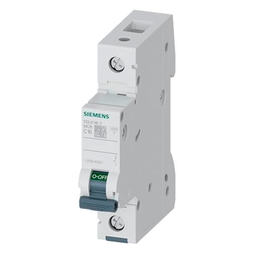 Siemens - Disjoncteur de ligne 1P 16A pour maison elektrique sécuritaire