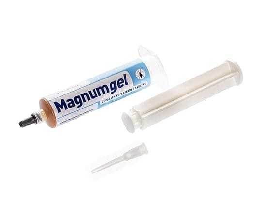 Magnum Gel Anti-Cafard Efficace - Seringue Professionnelle Sans Trace - Élimine Cafards et Blattes de Maison