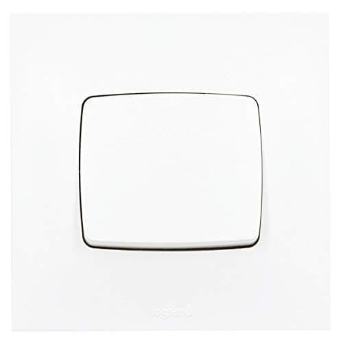 Interrupteur LEGRAND Neptune - Prêt à Installer - Blanc - Commande d'Éclairage Monobloc - 10A - Intermittence