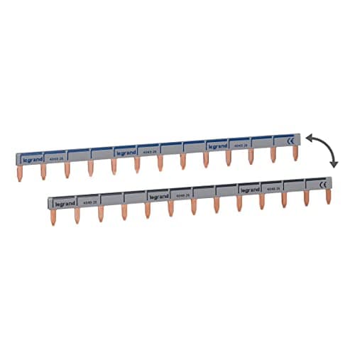 Peigne d'alimentation horizontale Legrand pour Uni et Uni + neutre - 13 modules