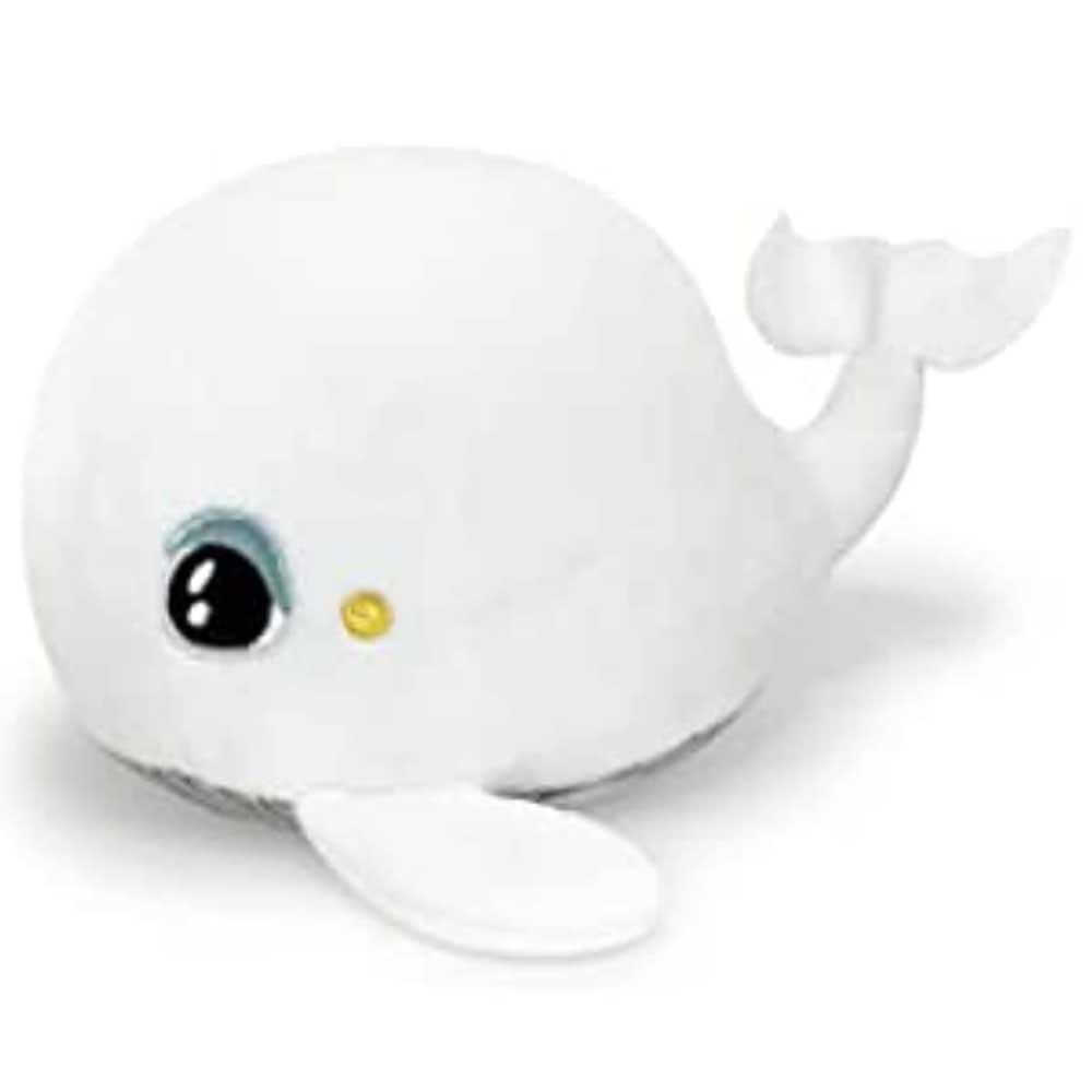 Pabobo Veilleuse Baleine Shakies Enfant & Bébé Lumière Douce Portable Secouer pour Allumer Minuteur Lavable Piles Inclue