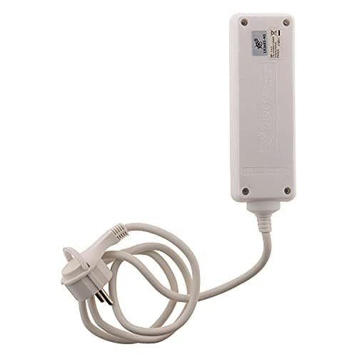 Zenitech Bloc 3 Prises - Fiche Extra Plate 1m - Blanc