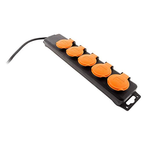 étancheité Zenitech Bloc étanche 5 prises 16A 2P+T clapets utilisateurs professionnels travaux électriques