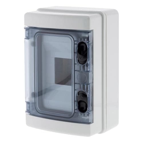 Zenitech - Coffret étanche IP65 4 modules livré avec accessoires pour professionnels dans l'industrie