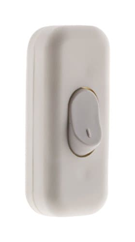 Zenitech Interrupteur 2A Bipolaire Blanc Élégant Pour Intérieur Design Fonctionnel 4PC — Blanc