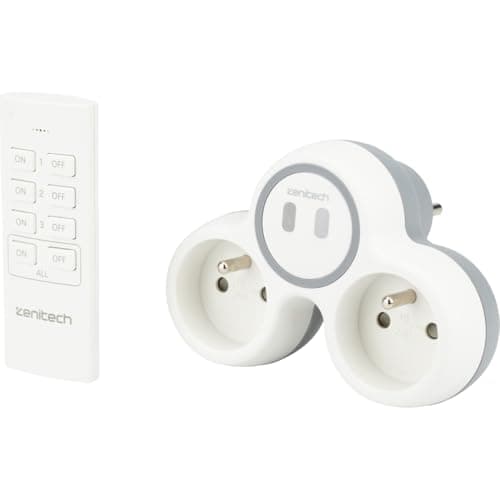 Biplite 2300W - Chauffage d'appoint puissant avec télécommande Blanc - Bolea