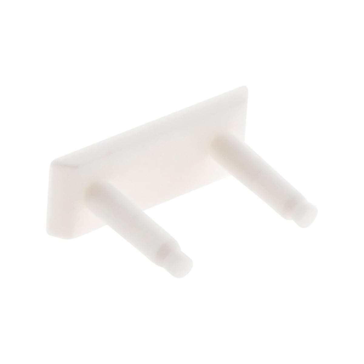 Caches prises Zenitech blanc pour meubles Blancs fonctionnels et modernes Lot de 6 adapté à tout intérieur contemporary