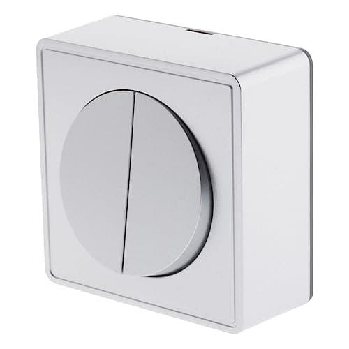 Interrupteur Double Complet va et Vient 10A en saillie Silver Vulco - Éléments essentiels pour la maison - Cuisine - Séc