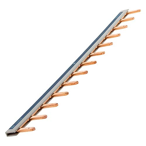 Zenitech - Peigne de raccordement universel 13 modules - Acier - Compatible disjoncteurs automatiques ou à vis - Install