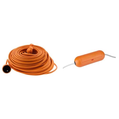 Extension Câble Électrique Extérieur 16A HO5VV-F 2P+Terre 50m Étanche pour Jardin et Raffinerie - Zenitech & Debflex Câb