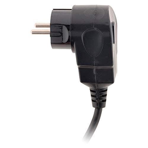 Bloc Home - Prises électrique 8 sorties 16A 2P+T - Noir - Zenitech - Câble 1,5m - Électricité domestique - Maison - Sécu
