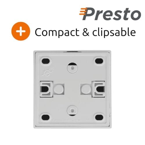 Interrupteur complet va-et-vient Zenitech 10A Presto pour domicile