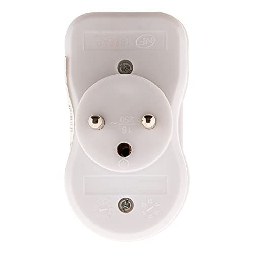 Zenitech Triplite 1x16A + 2x6A Appareil de Protection Électrique pour Maison - Blanc - Sécurité Électrique Dépannage Faç