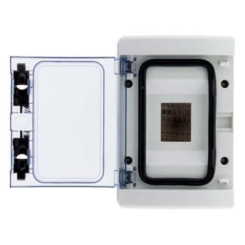 Zenitech - Coffret étanche IP65 4 modules livré avec accessoires pour professionnels dans l'industrie